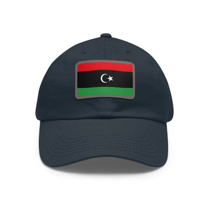 Libya Leather Patch Hat