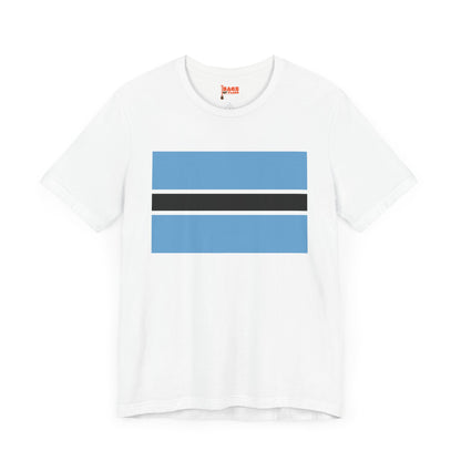 Botswana Flag on T-shirt