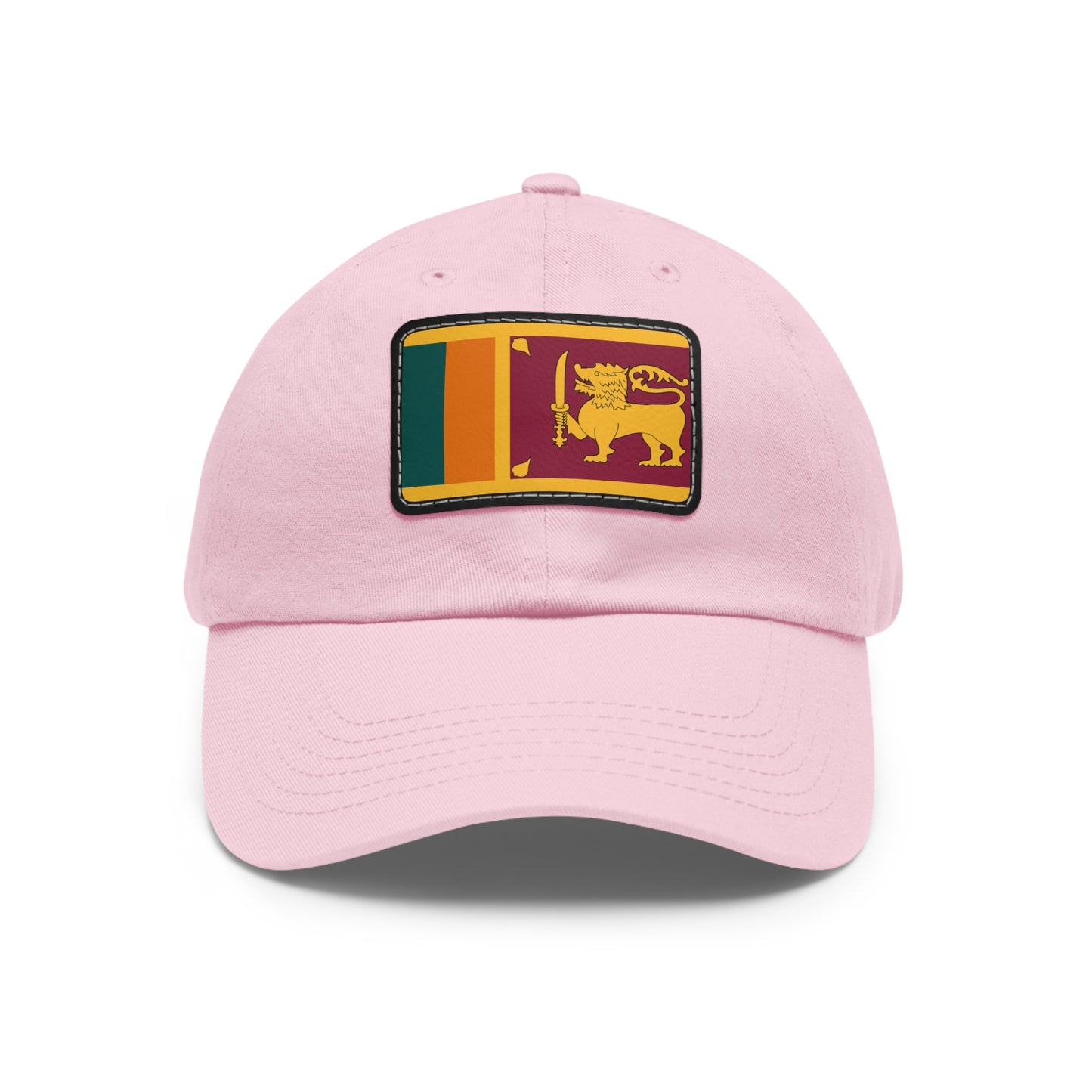 Sri Lanka Leather Patch Hat