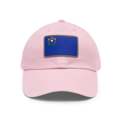 Nevada Leather Patch Hat