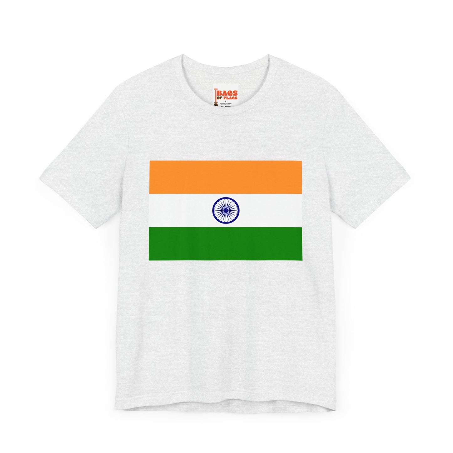 India Flag on T-shirt