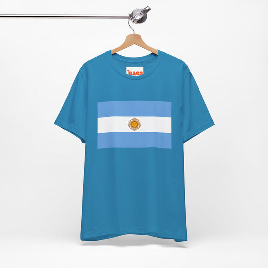 Argentina Flag on T-shirt