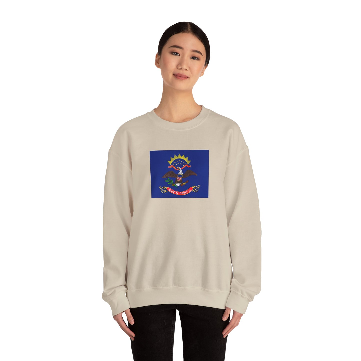 North Dakota Flag Sweatshirt