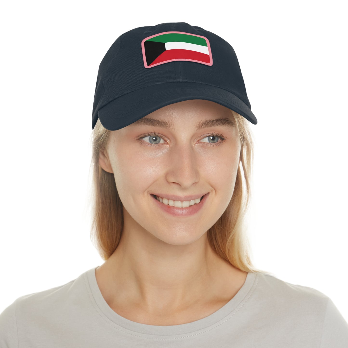 Kuwait Leather Patch Hat