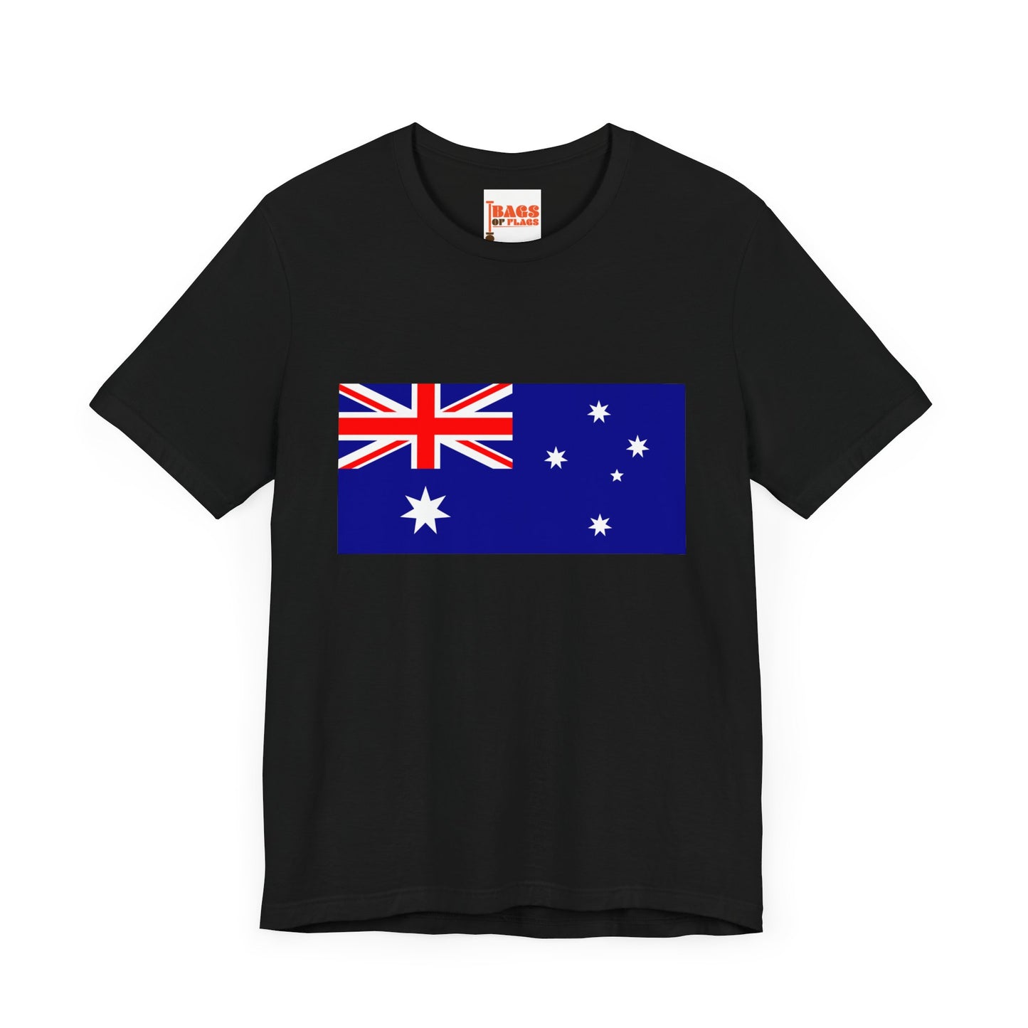 Australia Flag on T-shirt