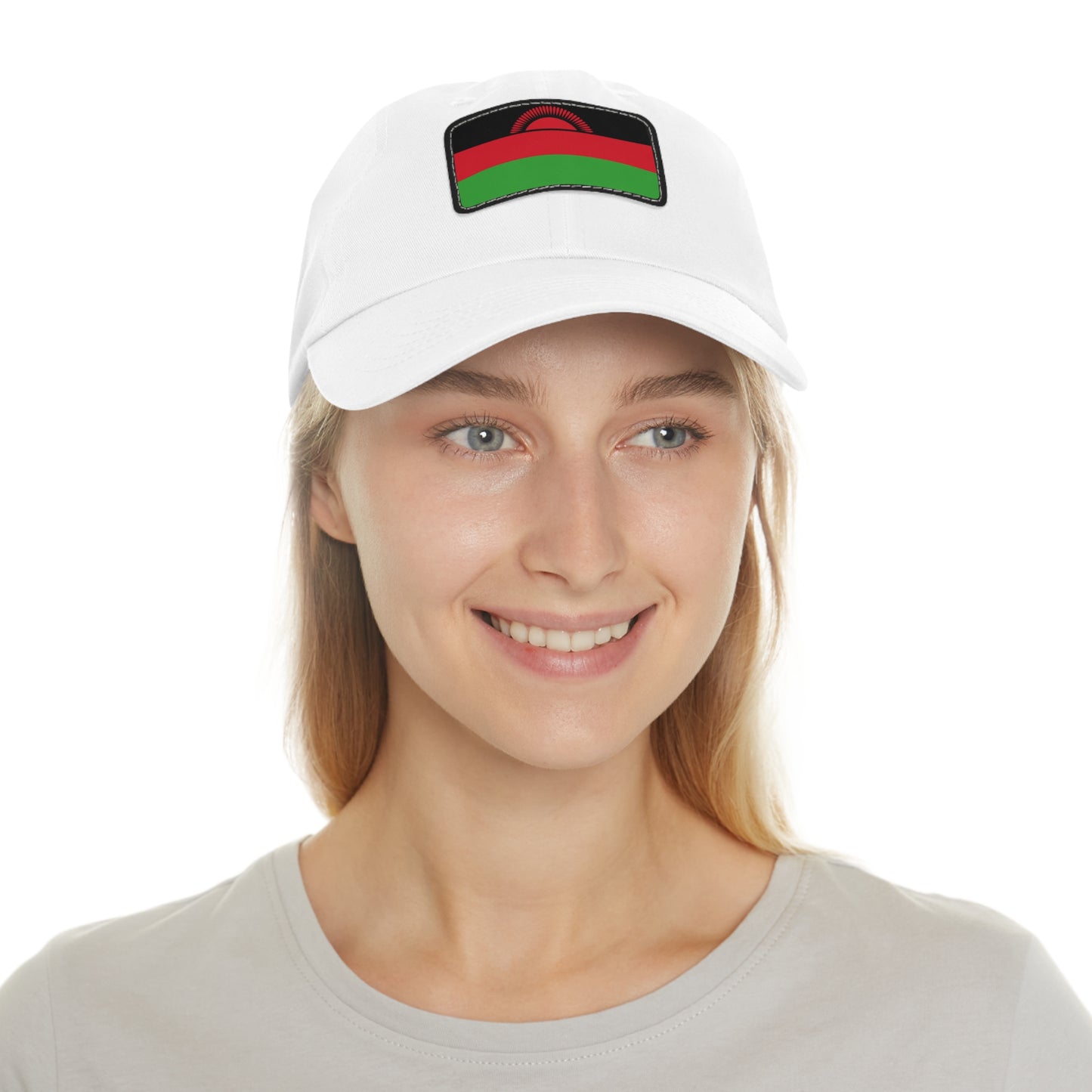 Malawi Leather Patch Hat