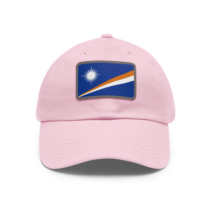 Marshall Islands Leather Patch Hat