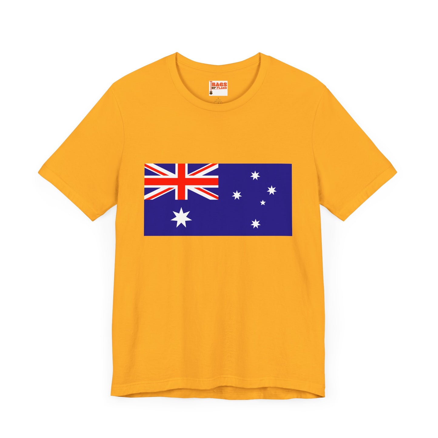 Australia Flag on T-shirt