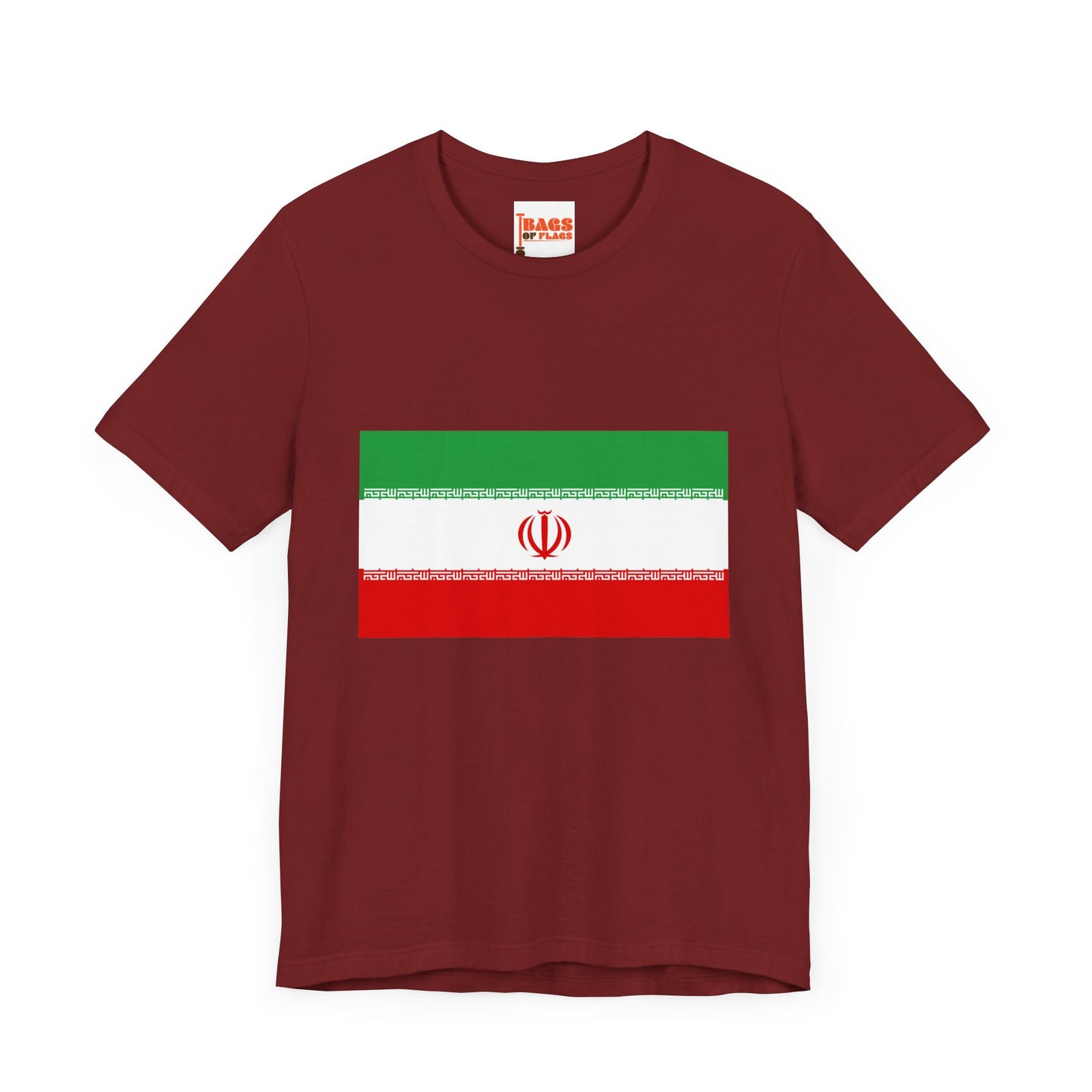 Iran Flag on T-shirt