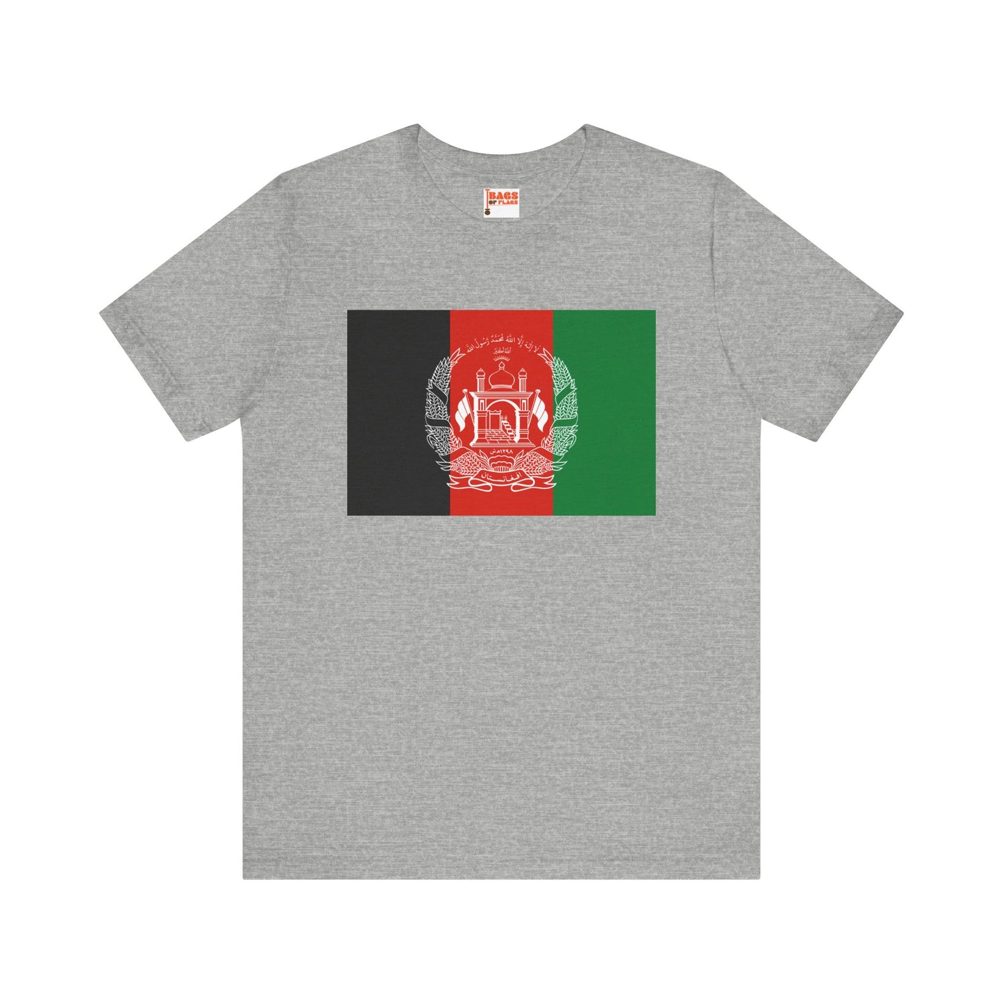 Afghanistan Flag on T-shirt