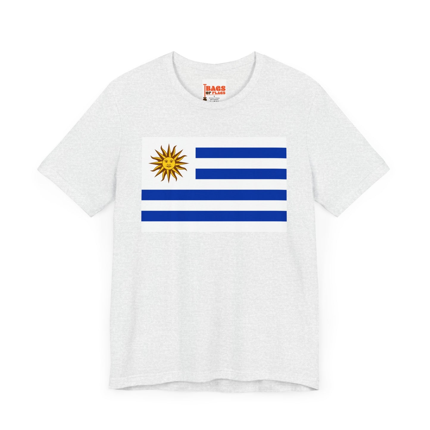 Uruguay Flag on T-shirt