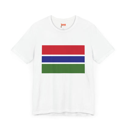 The Gambia Flag on T-shirt