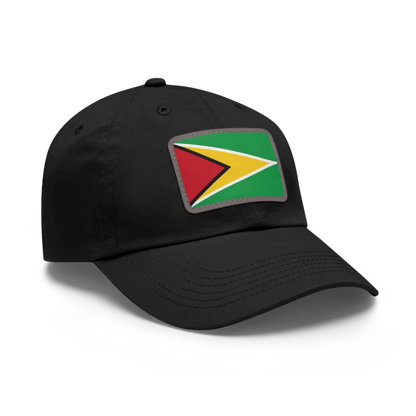 Guyana Leather Patch Hat
