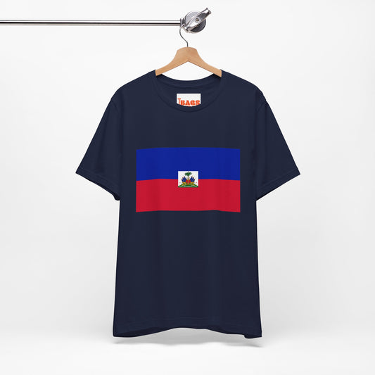 Haiti Flag on T-shirt