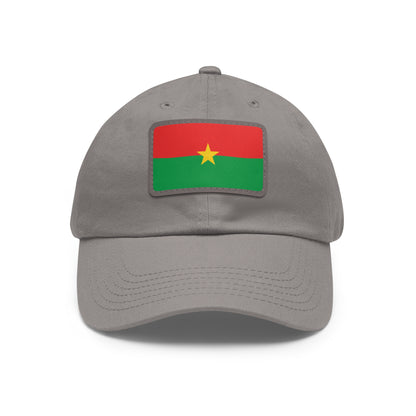 Burkina Faso Leather Patch Hat