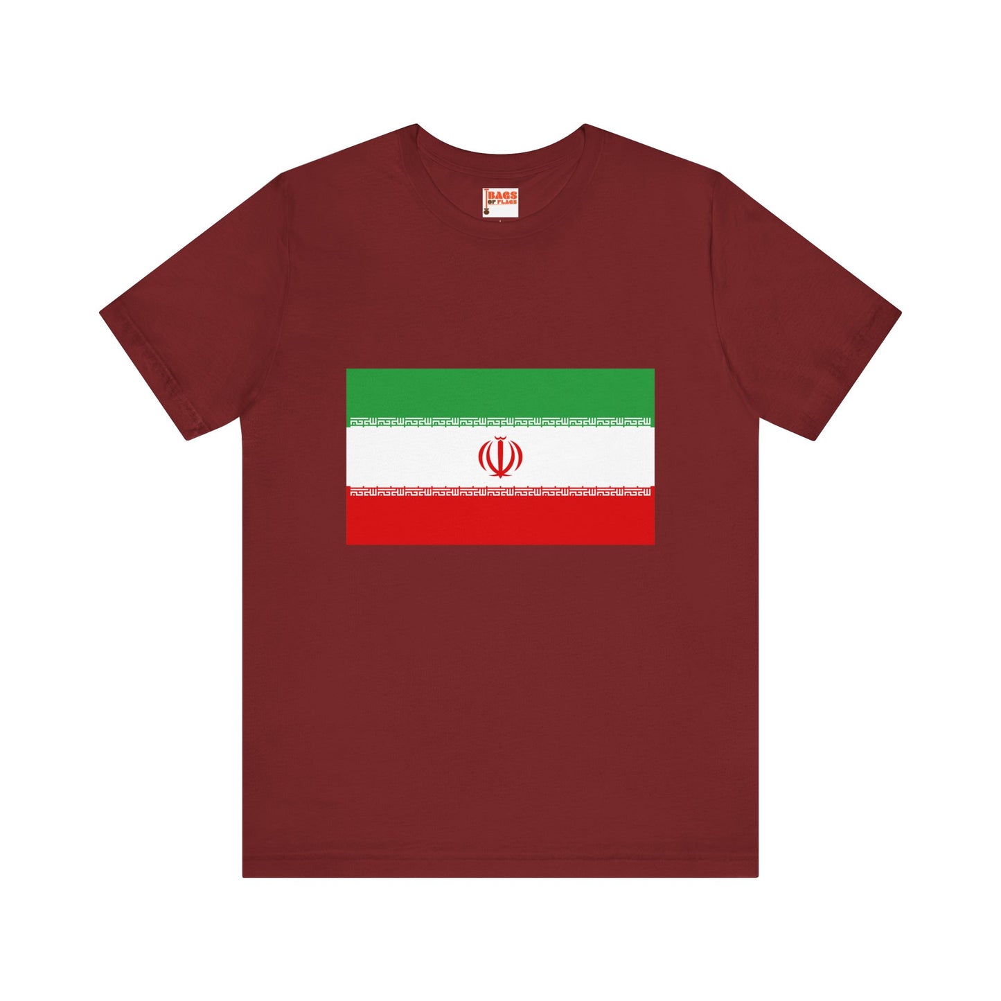 Iran Flag on T-shirt