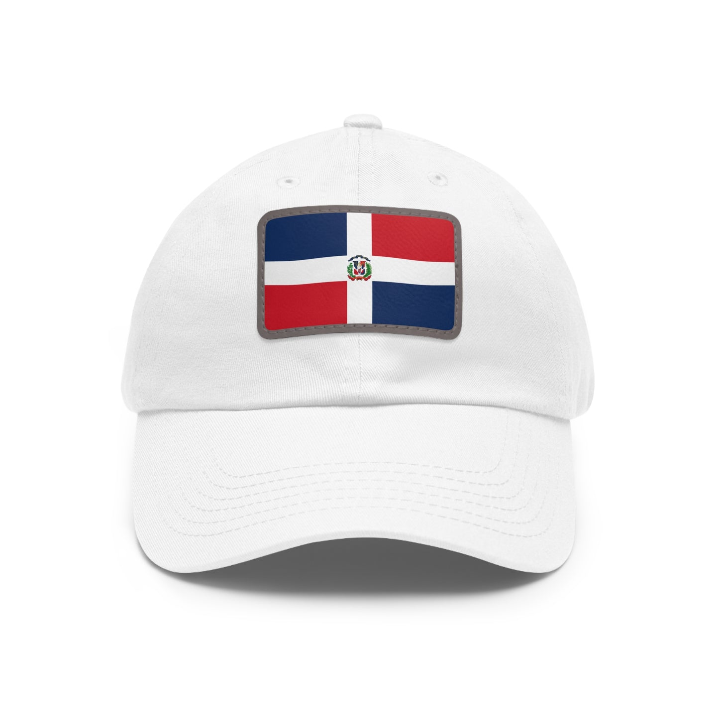 Dominican Republic Leather Patch Hat