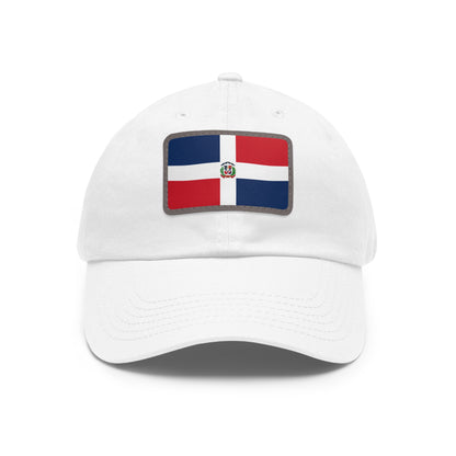 Dominican Republic Leather Patch Hat