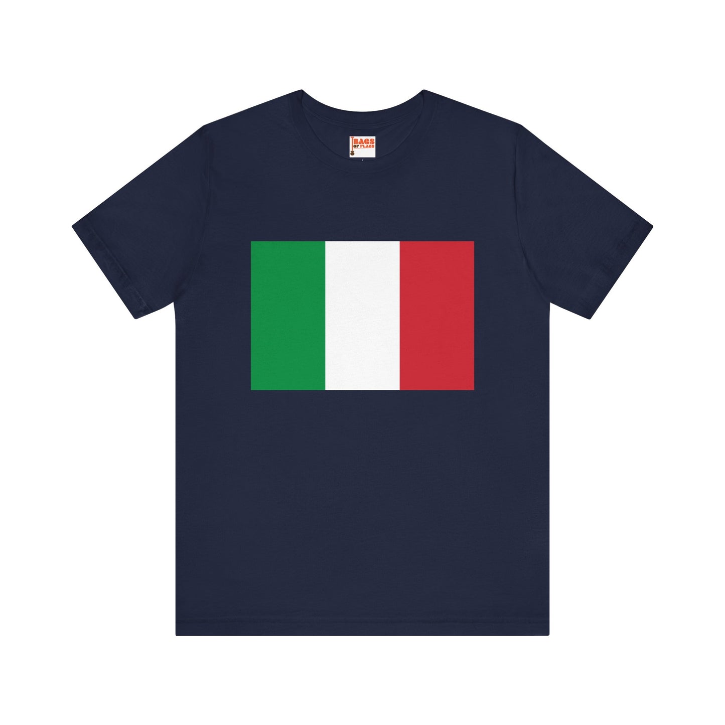 Italy Flag on T-shirt