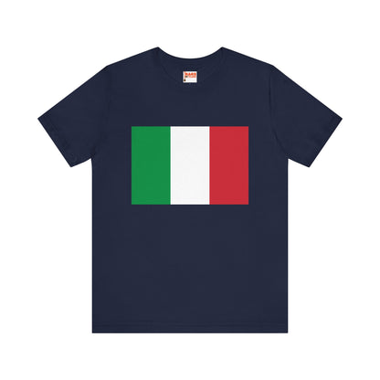 Italy Flag on T-shirt