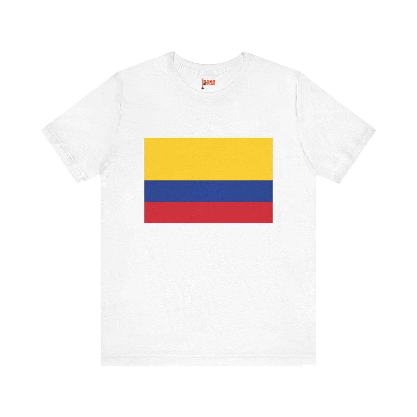 Colombia Flag on T-shirt