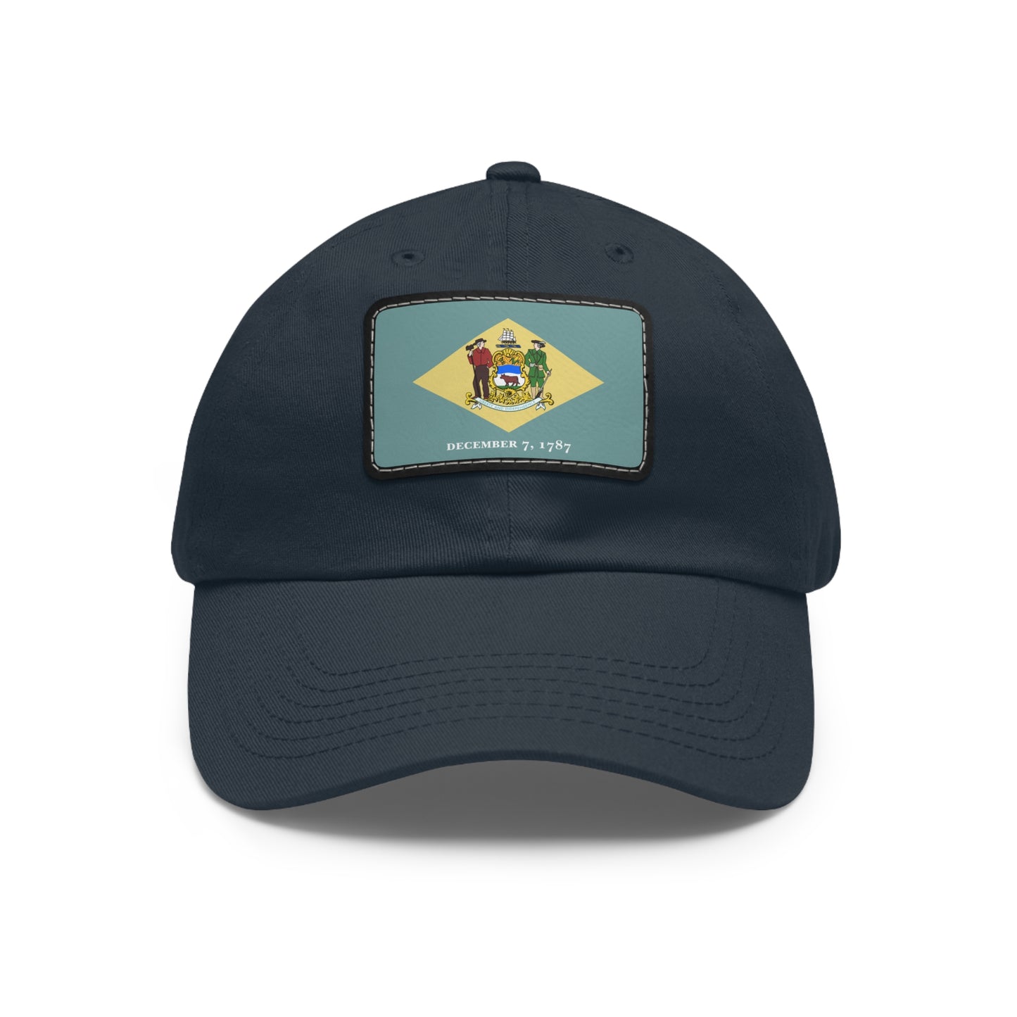 Delaware Leather Patch Hat