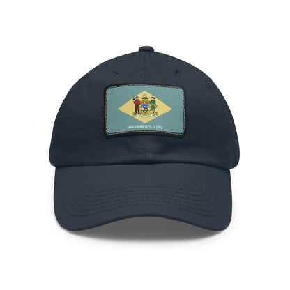 Delaware Leather Patch Hat