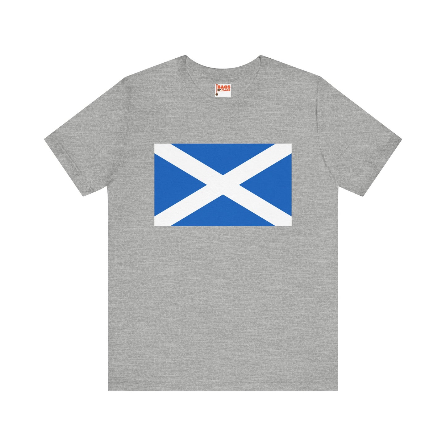 Scotland Flag on T-shirt