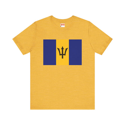 Barbados Flag on T-shirt