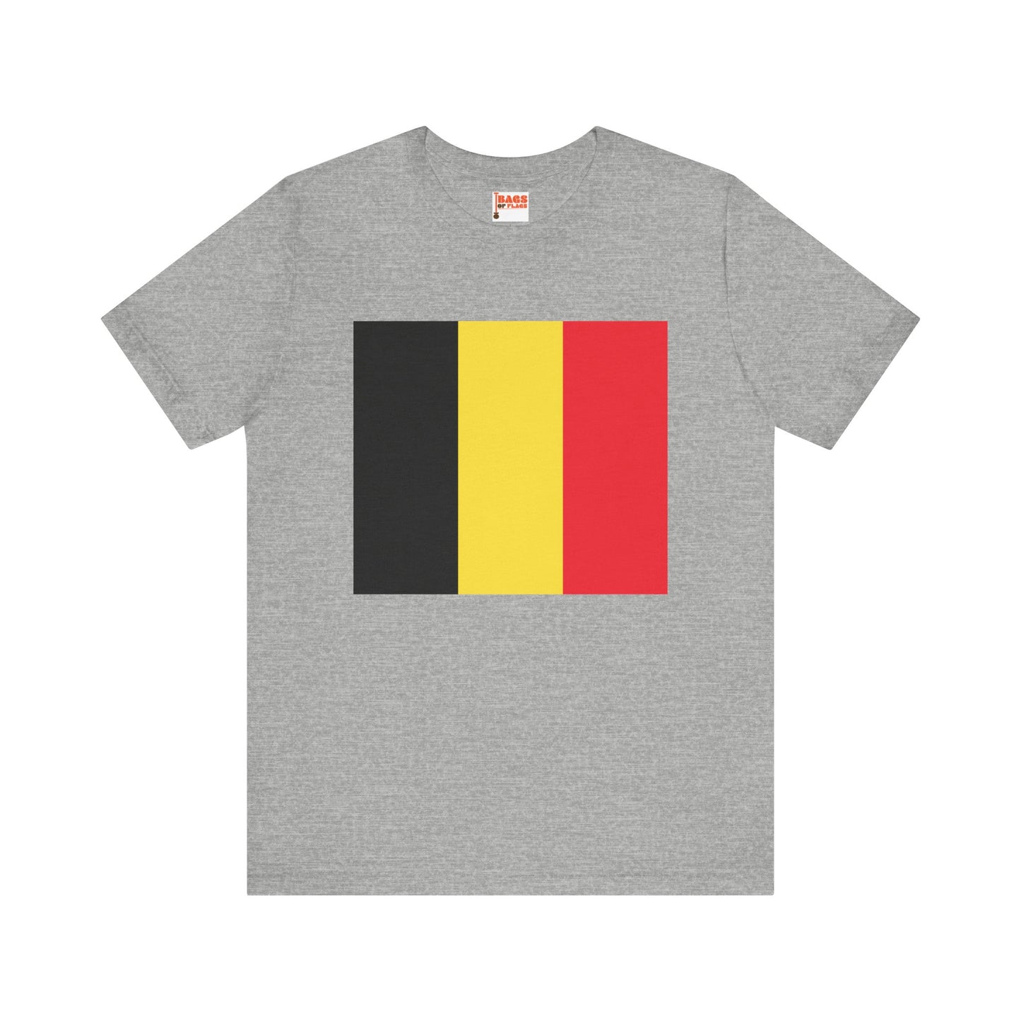 Belgium Flag on T-shirt