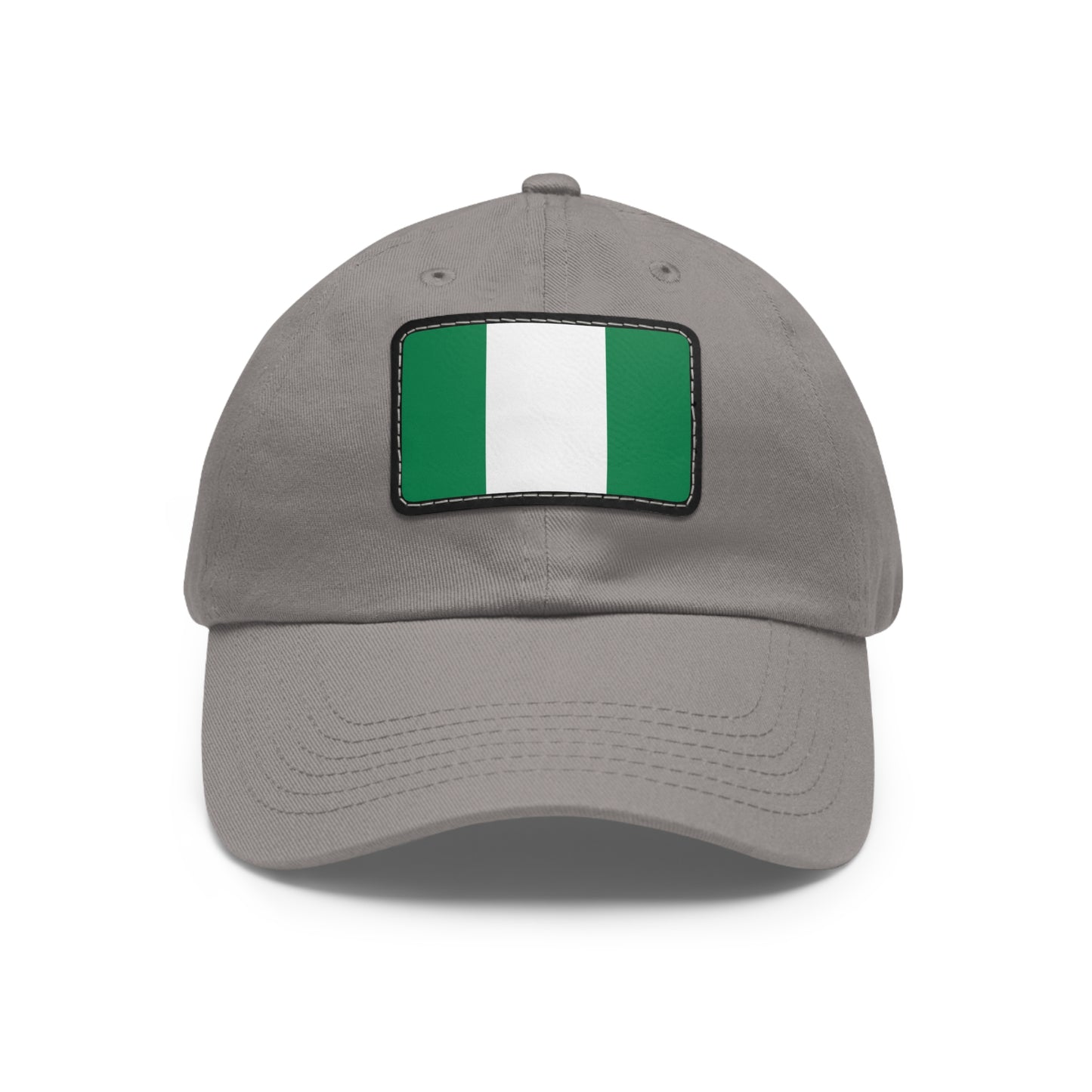 Nigeria Leather Patch Hat
