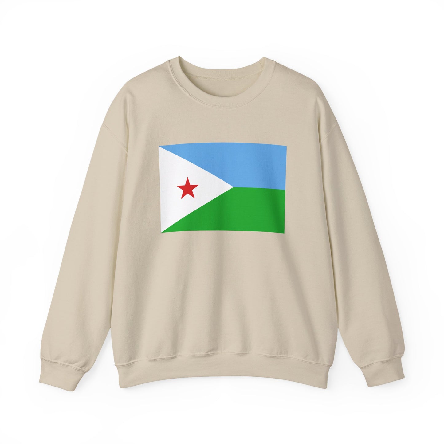 Djibouti Flag Sweatshirt