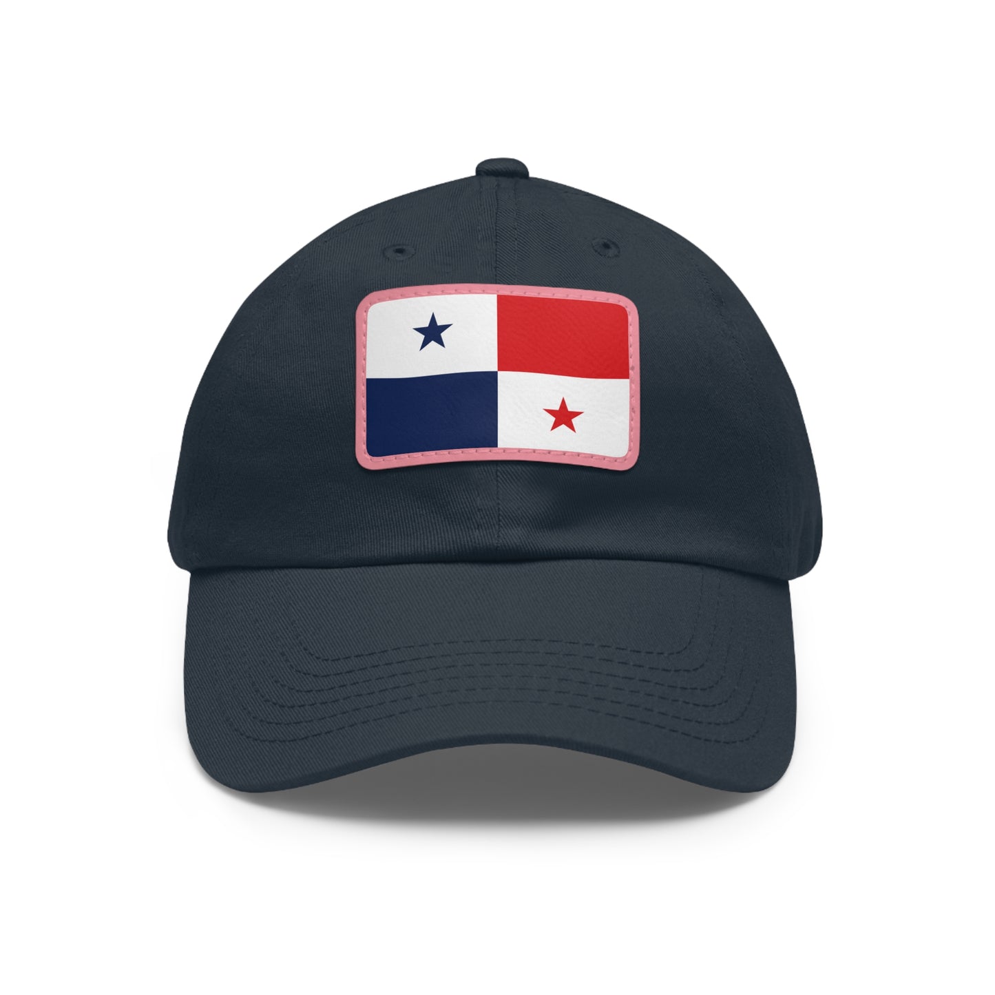 Panama Leather Patch Hat