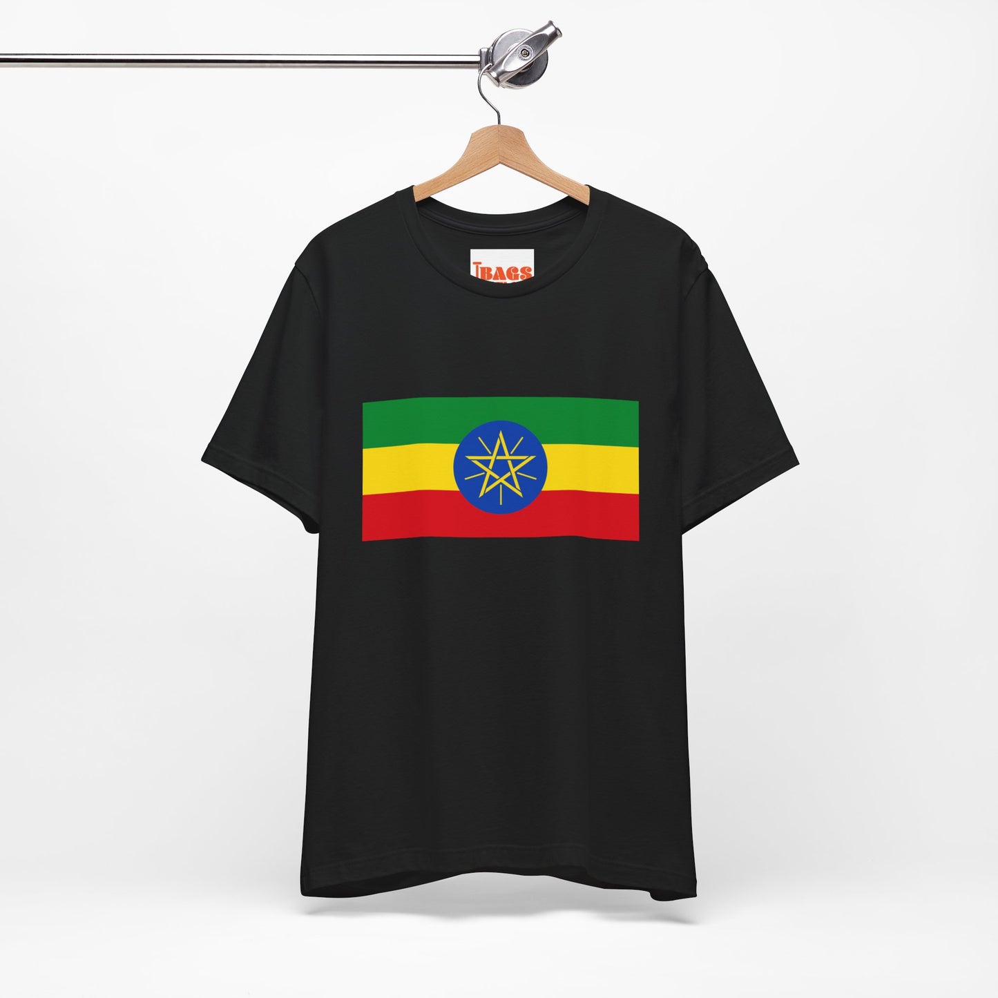 Ethiopia Flag on T-shirt