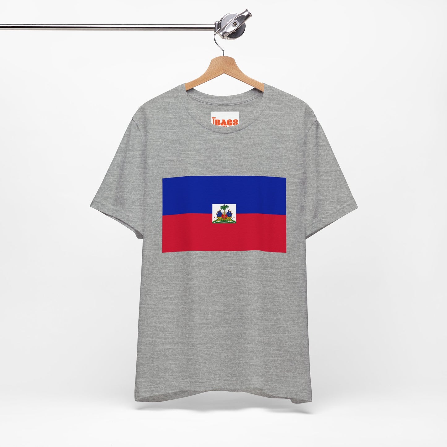 Haiti Flag on T-shirt