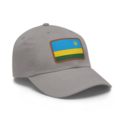 Rwanda Leather Patch Hat