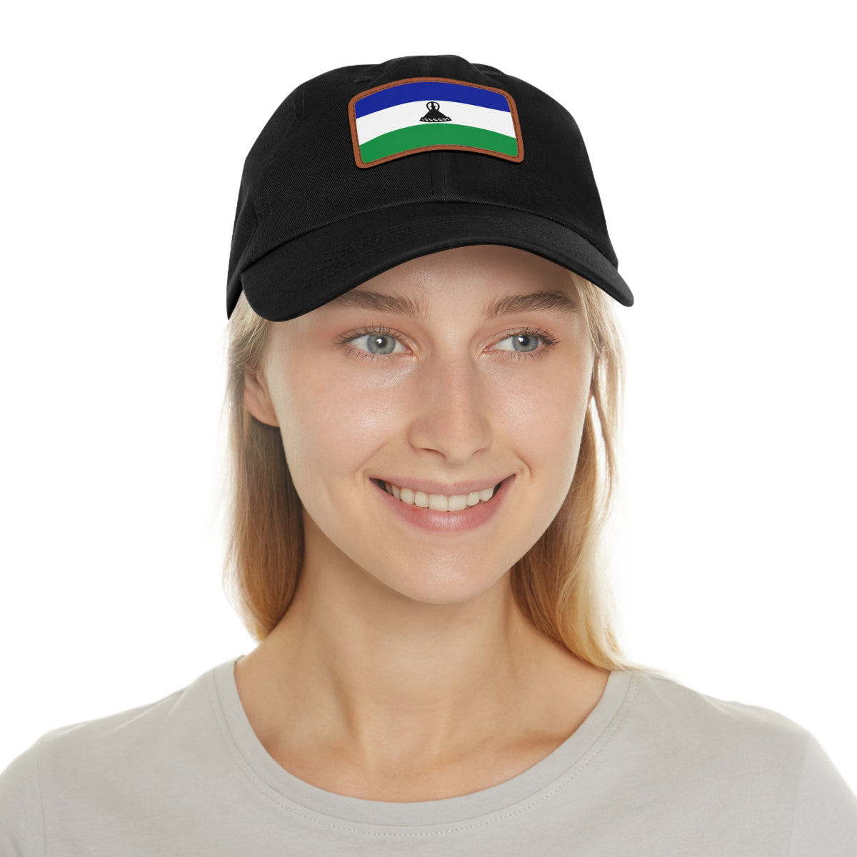 Lesotho Leather Patch Hat