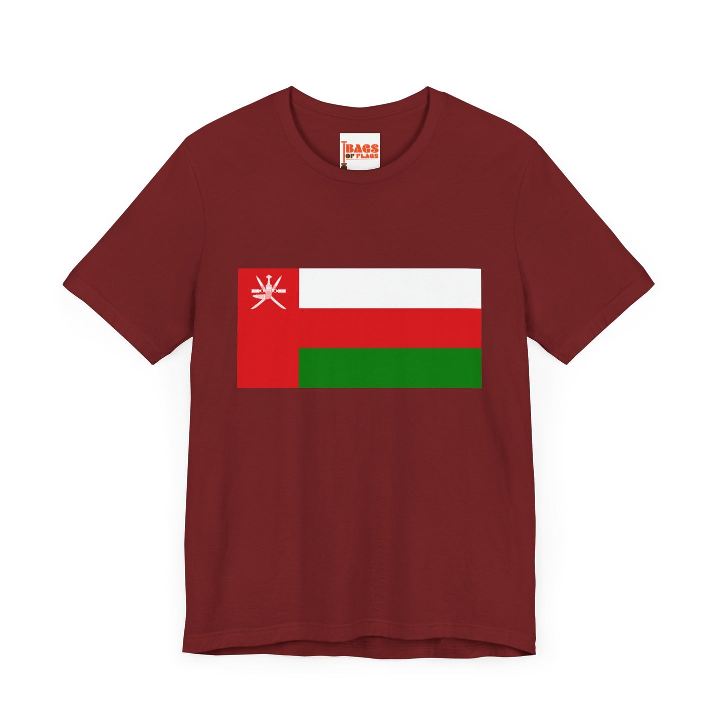 Oman Flag on T-shirt