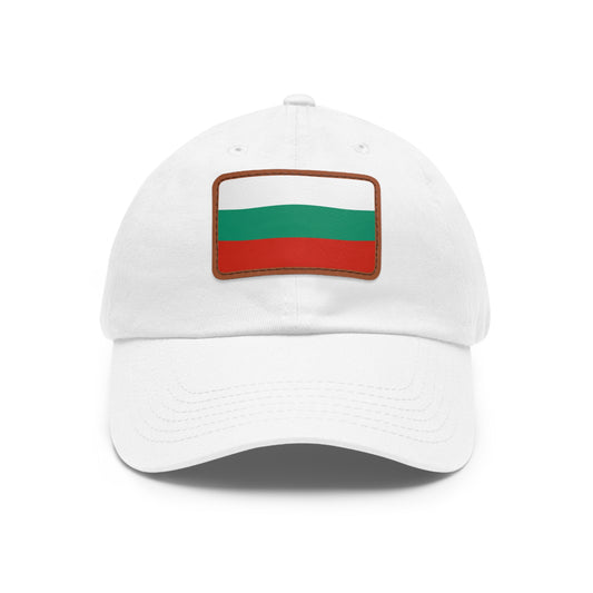 Bulgaria Leather Patch Hat