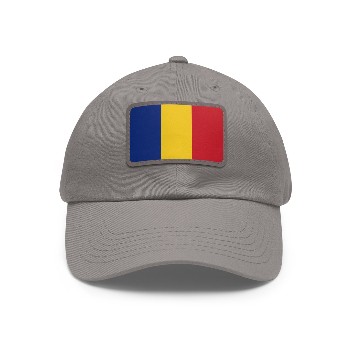 Romania Leather Patch Hat