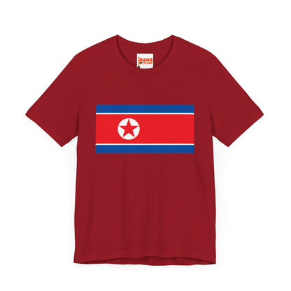 North Korea Flag on T-shirts