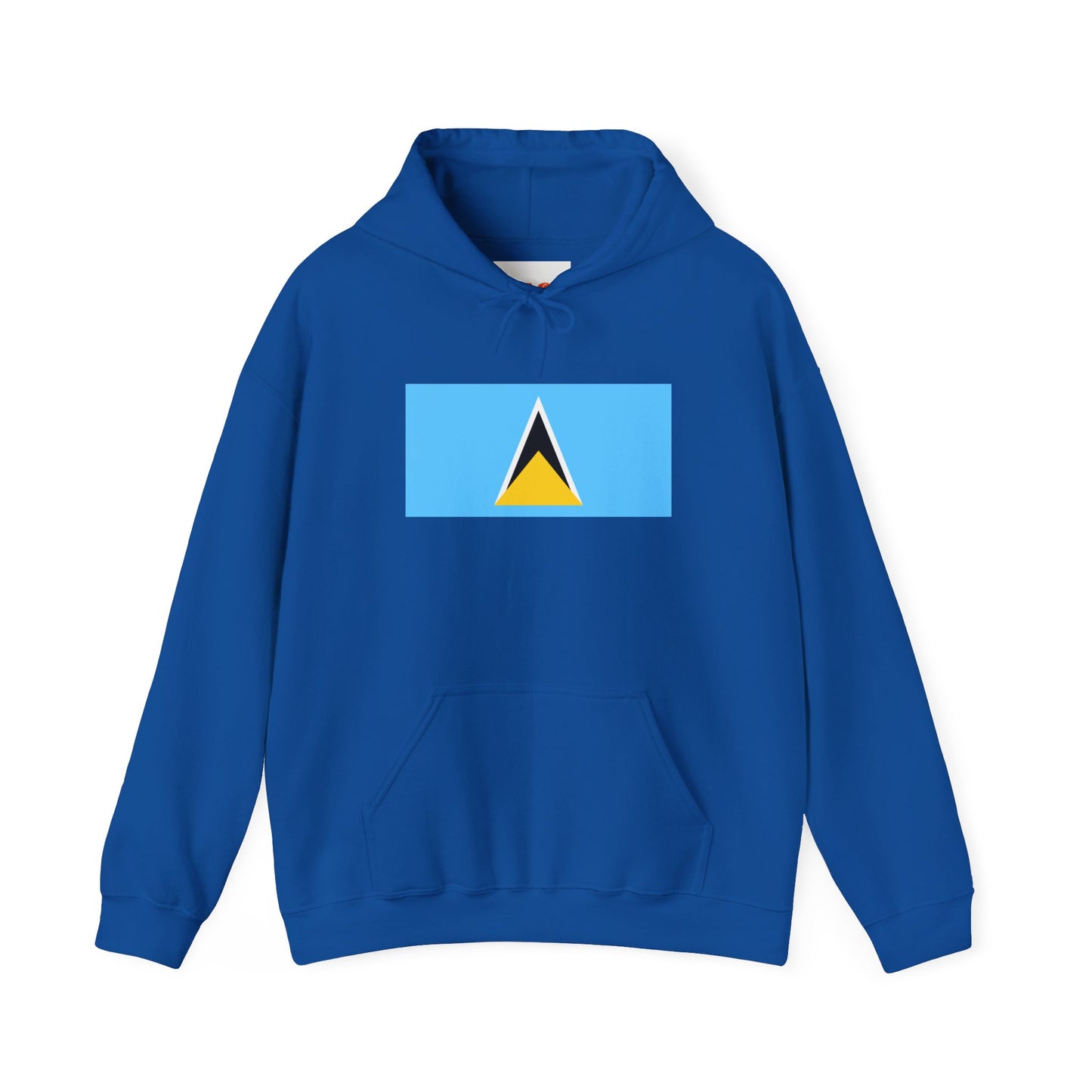 Saint Lucia Flag Hoodies