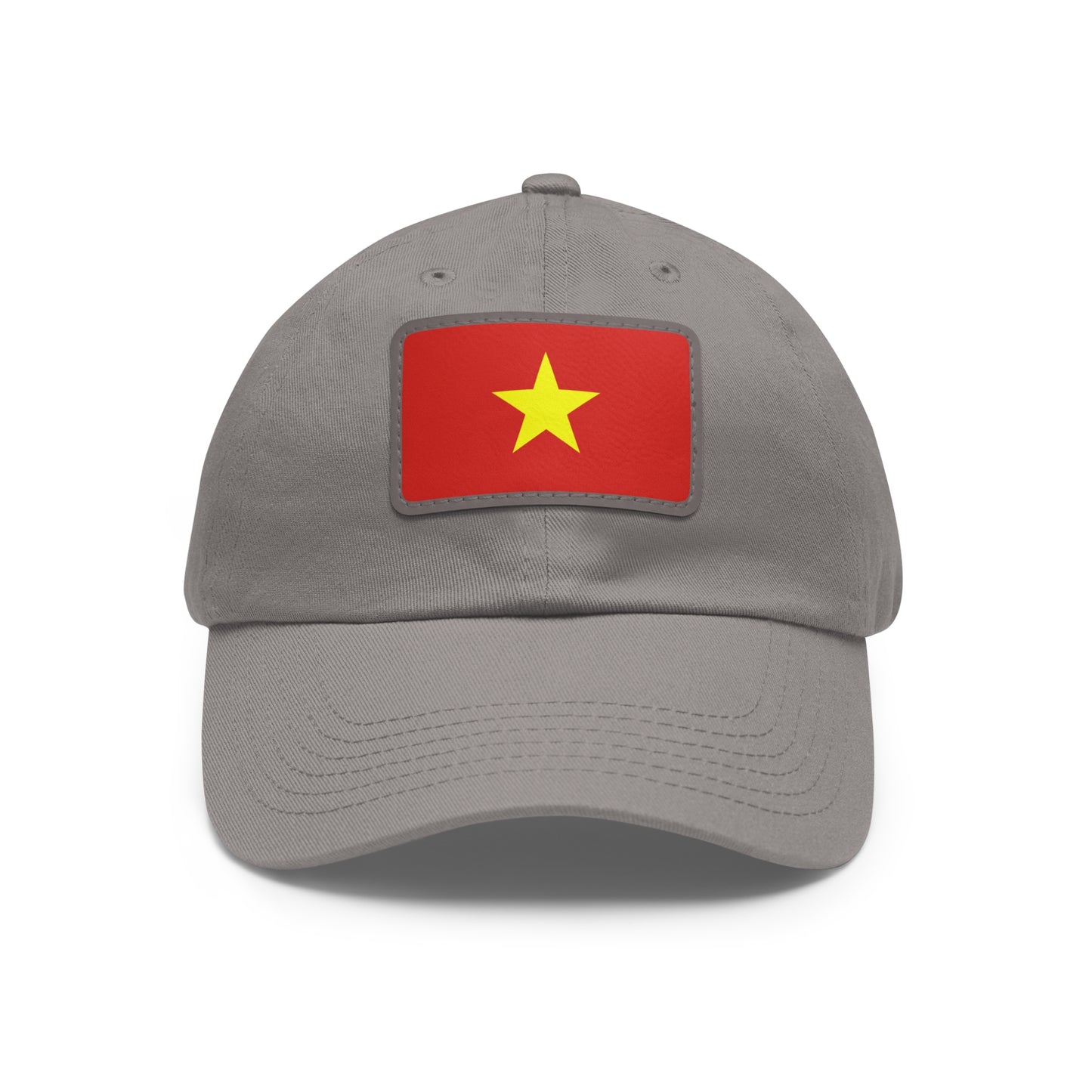 Vietnam Leather Patch Hat