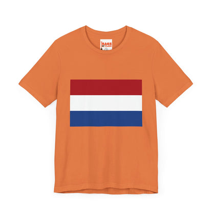 Netherlands Flag on T-shirt