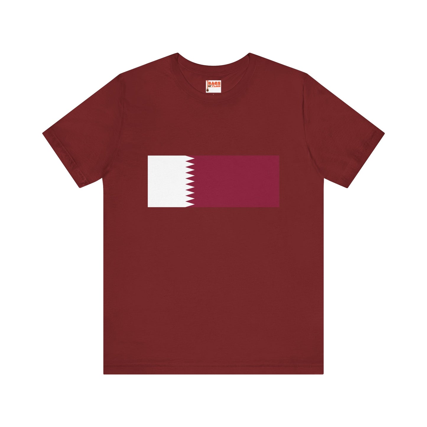 Qatar Flag on T-shirt