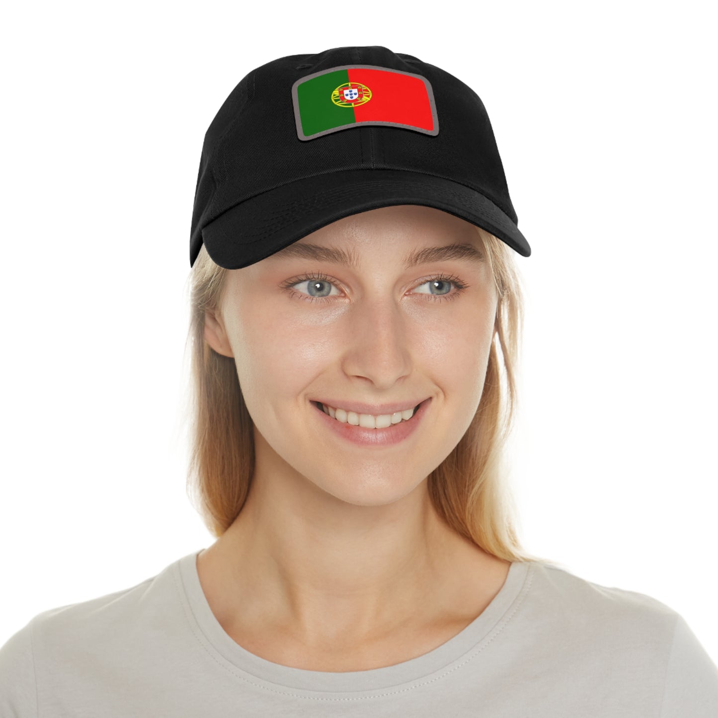 Portugal Leather Patch Hat