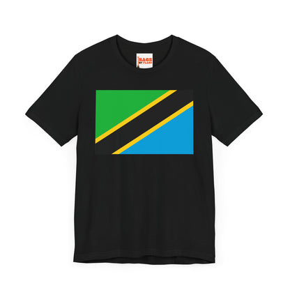 Tanzania Flag on T-shirt