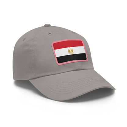 Egypt Leather Patch Hat