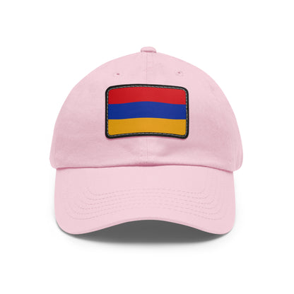 Armenia Leather Patch Hat