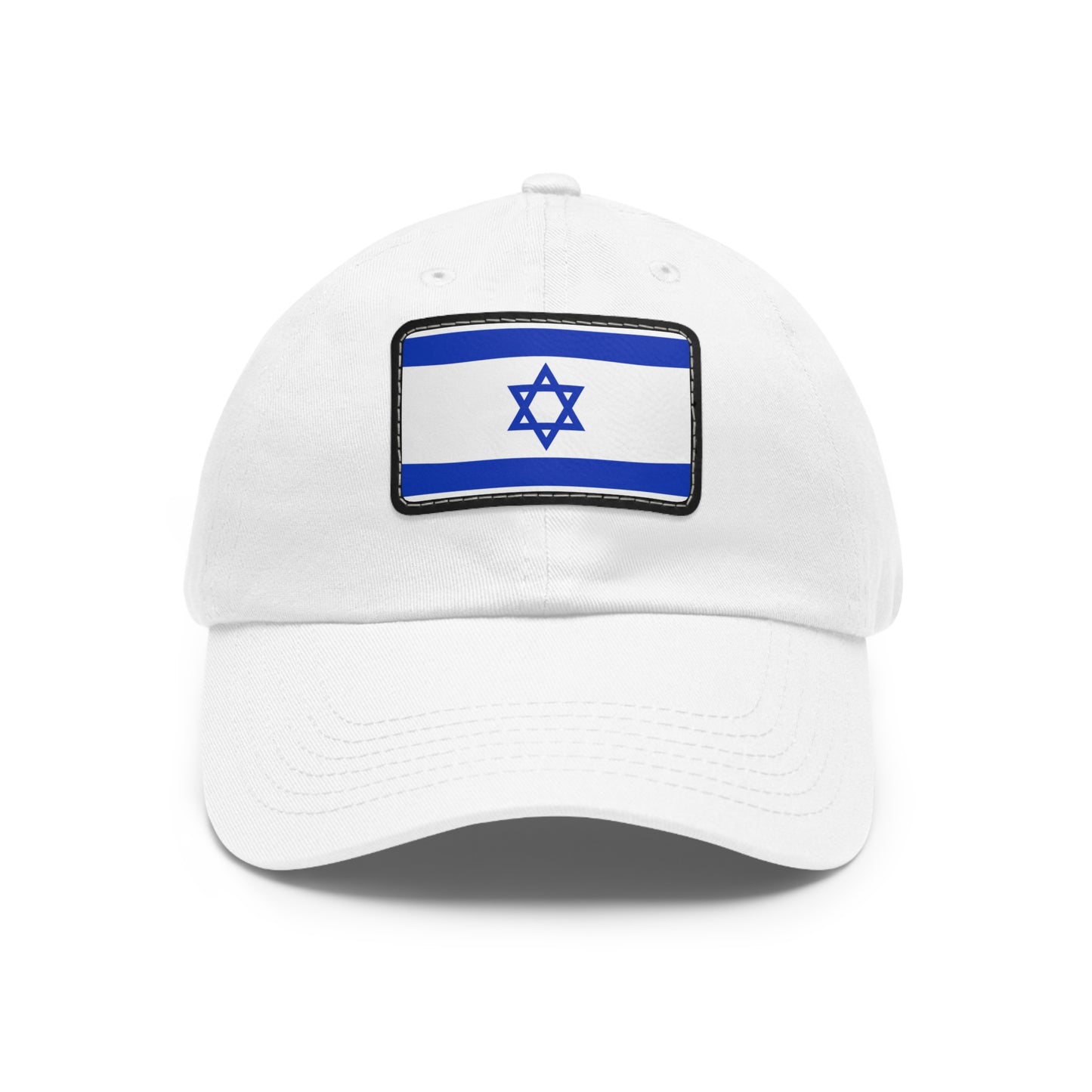 Israel Leather Patch Hat
